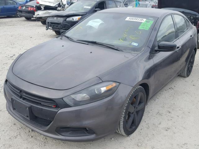 1C3CDFBB6GD531553 - 2016 DODGE DART SXT GRAY photo 2