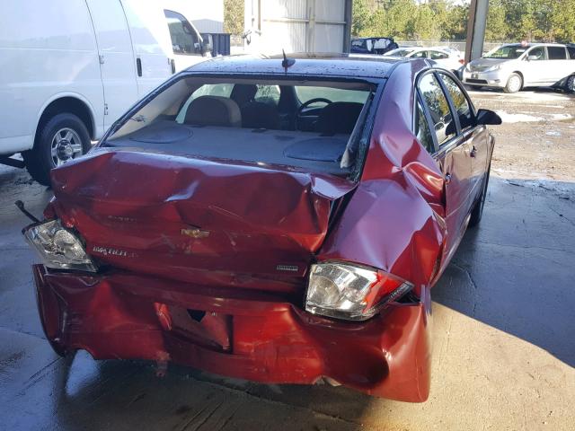 2G1WB5E32E1148823 - 2014 CHEVROLET IMPALA LIM BURGUNDY photo 4