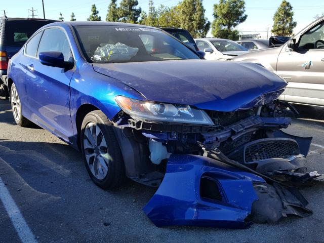 1HGCT1B36EA014859 - 2014 HONDA ACCORD LX- BLUE photo 1