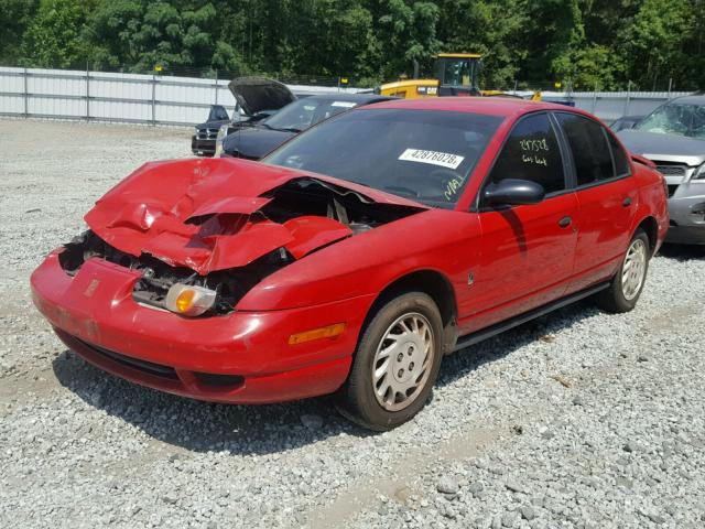 1G8ZH52841Z285986 - 2001 SATURN SL1 RED photo 2