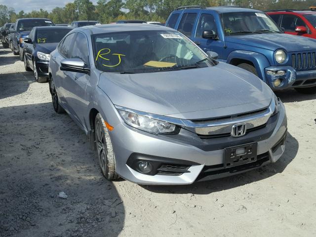 19XFC1F72HE028493 - 2017 HONDA CIVIC EXL GRAY photo 1