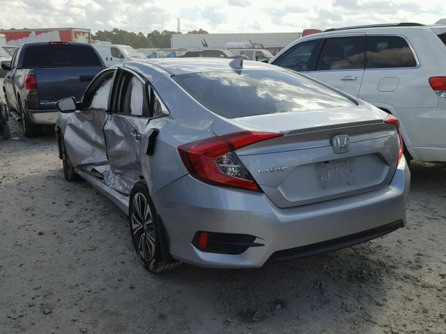 19XFC1F72HE028493 - 2017 HONDA CIVIC EXL GRAY photo 3