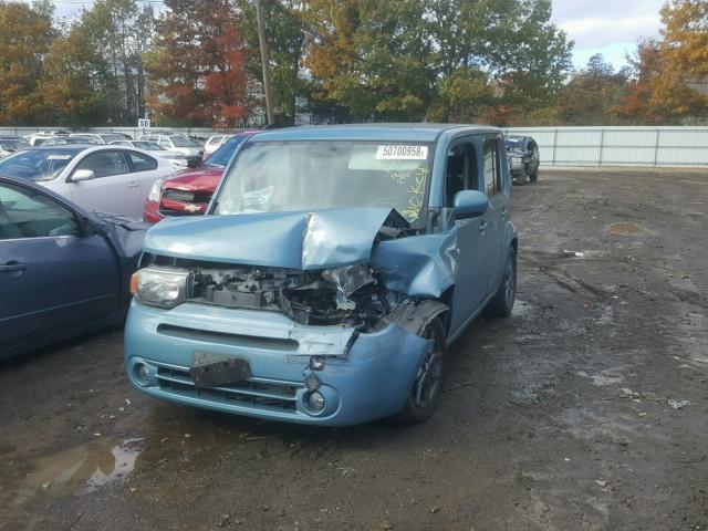 JN8AZ2KR1AT152245 - 2010 NISSAN CUBE BASE BLUE photo 2