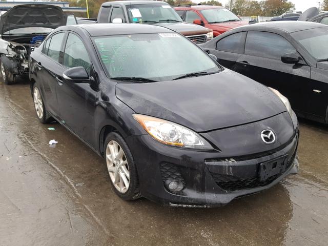 JM1BL1V59C1580468 - 2012 MAZDA 3 S BLACK photo 1