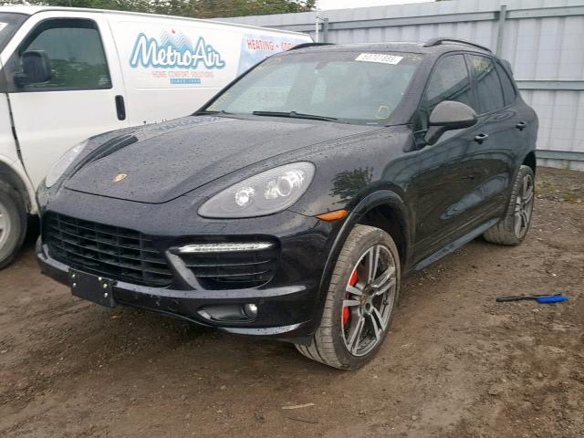 WP1AD2A27DLA74619 - 2013 PORSCHE CAYENNE GT BLACK photo 2