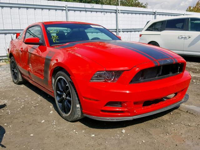 1ZVBP8CU0D5223324 - 2013 FORD MUSTANG BO RED photo 1