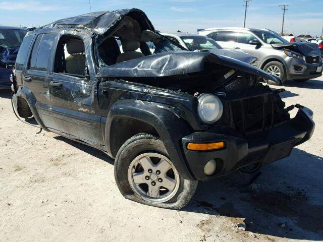 1J4GK58K43W609101 - 2003 JEEP LIBERTY LI BLACK photo 1