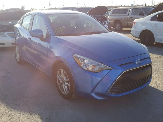 3MYDLBZV7GY101542 - 2016 TOYOTA SCION IA BLUE photo 1