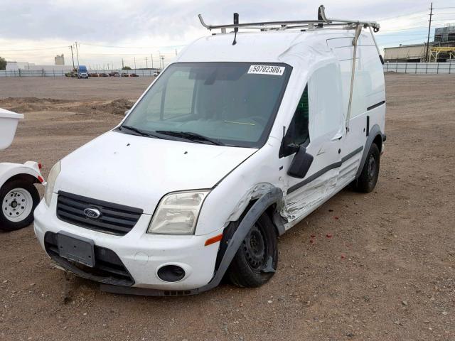 NM0LS7DN7DT144135 - 2013 FORD TRANSIT CO WHITE photo 2