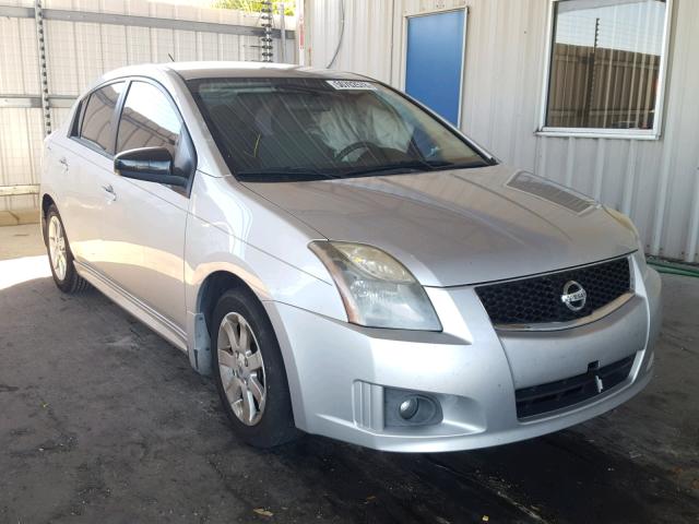 3N1AB6AP4CL661232 - 2012 NISSAN SENTRA 2.0 SILVER photo 1