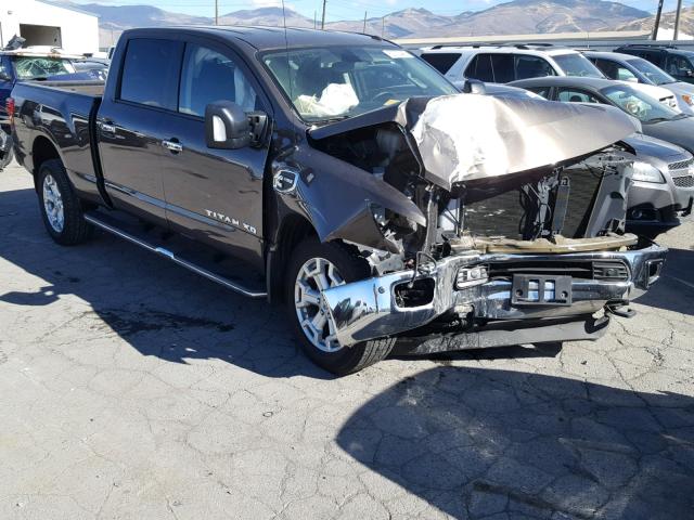 1N6BA1F40HN549022 - 2017 NISSAN TITAN XD S GRAY photo 1