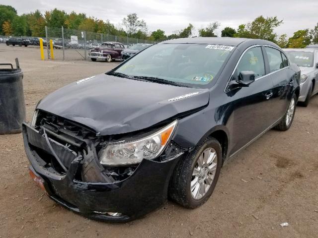 1G4GC5ER9DF167207 - 2013 BUICK LACROSSE BLACK photo 2