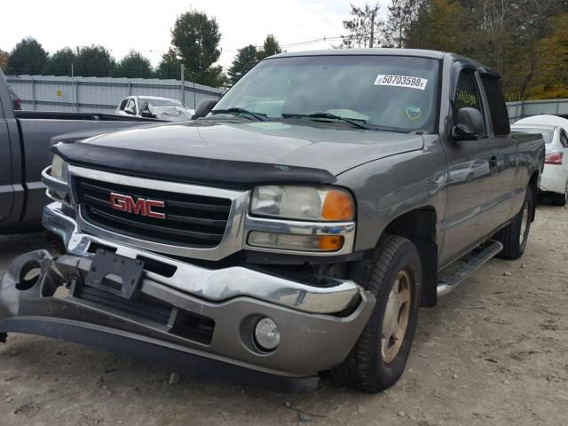 1GTEK19B77E171173 - 2007 GMC NEW SIERRA GRAY photo 2