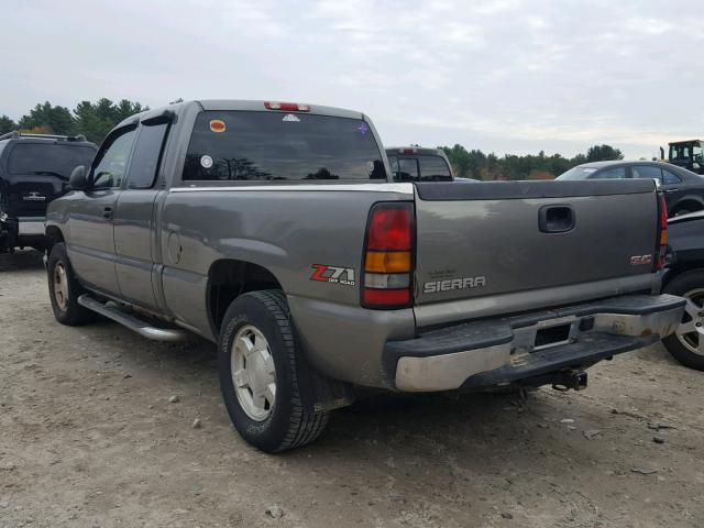 1GTEK19B77E171173 - 2007 GMC NEW SIERRA GRAY photo 3