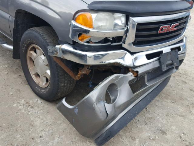 1GTEK19B77E171173 - 2007 GMC NEW SIERRA GRAY photo 9