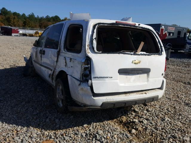 1GNDV23118D127838 - 2008 CHEVROLET UPLANDER L WHITE photo 3