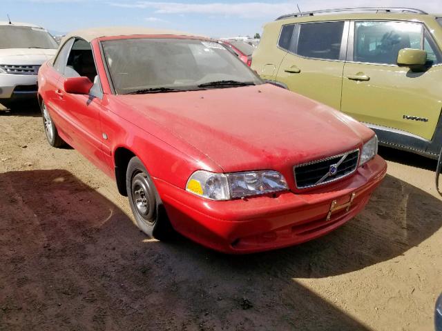 YV1NC62D24J042969 - 2004 VOLVO C70 HPT RED photo 1