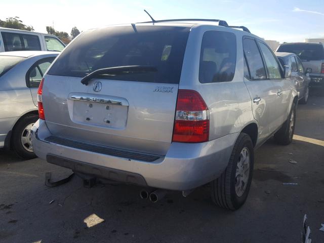 2HNYD18681H521352 - 2001 ACURA MDX TOURIN SILVER photo 4