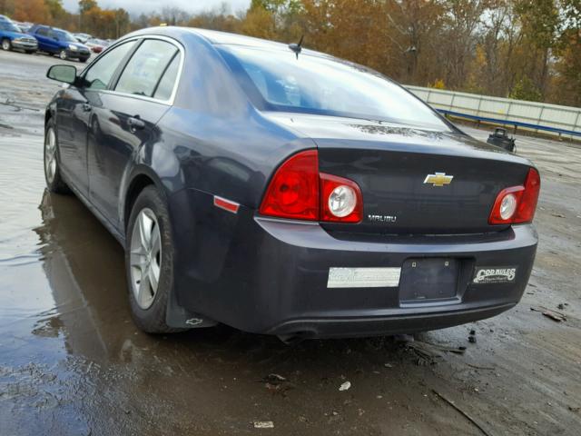 1G1ZB5E19BF187358 - 2011 CHEVROLET MALIBU LS 灰色 照片 3