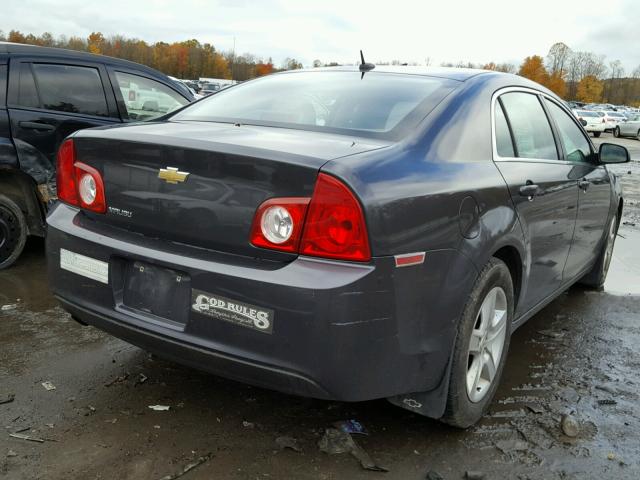 1G1ZB5E19BF187358 - 2011 CHEVROLET MALIBU LS 灰色 照片 4