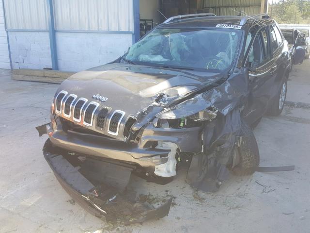 1C4PJLCB5GW137761 - 2016 JEEP CHEROKEE L GRAY photo 2