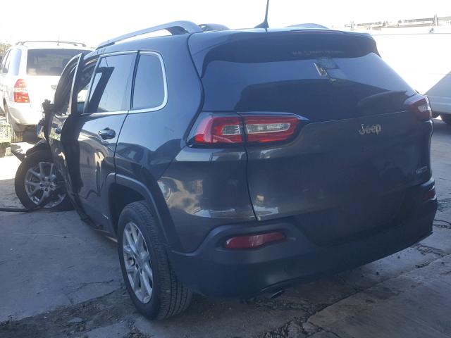 1C4PJLCB5GW137761 - 2016 JEEP CHEROKEE L GRAY photo 3