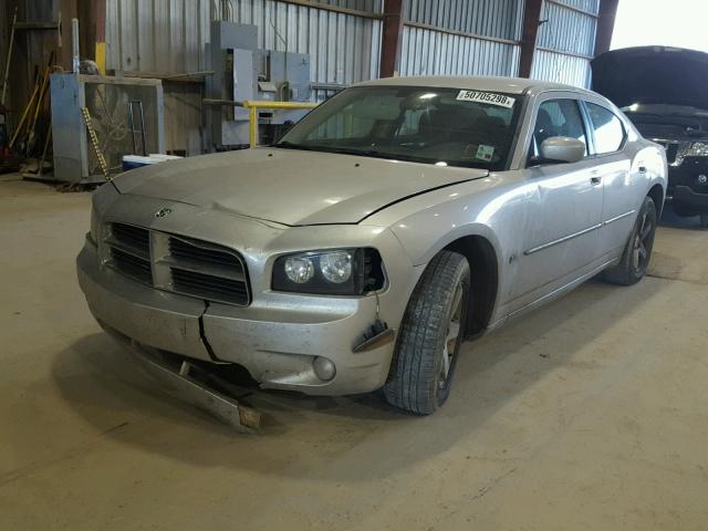 2B3CA3CV9AH124236 - 2010 DODGE CHARGER SX SILVER photo 2