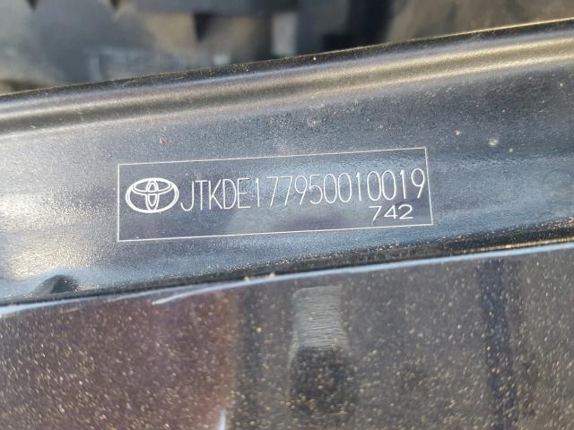 JTKDE177950010019 - 2005 TOYOTA SCION TC Qara foto 10