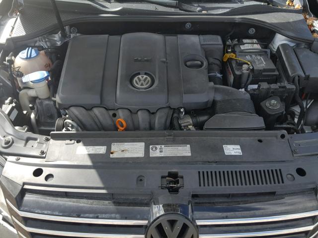 1VWAP7A35DC118368 - 2013 VOLKSWAGEN PASSAT S GRAY photo 7