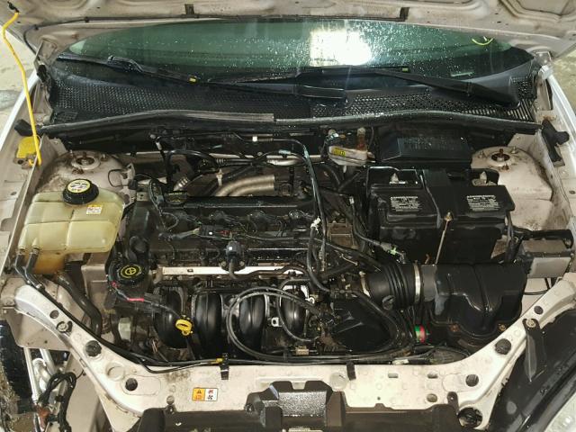 1FAFP34N37W225717 - 2007 FORD FOCUS ZX4 SILVER photo 7