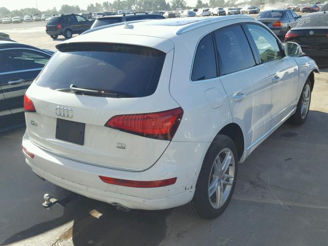 WA1CMAFP3FA031056 - 2015 AUDI Q5 TDI WHITE photo 4