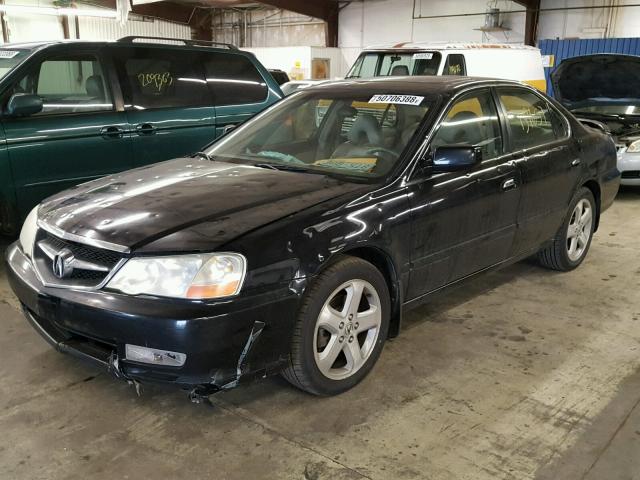 19UUA568X2A037855 - 2002 ACURA 3.2 TL BLACK photo 2