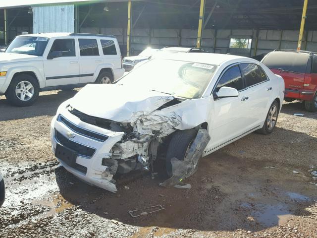 1G1ZC5E08CF196672 - 2012 CHEVROLET MALIBU 1LT თეთრი ფოტო 2