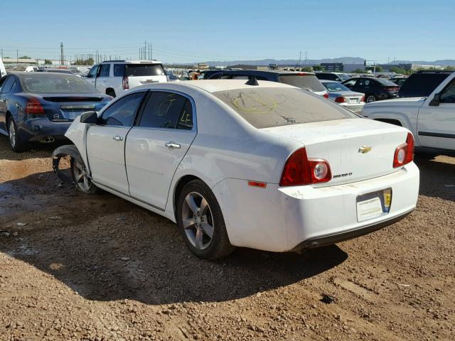 1G1ZC5E08CF196672 - 2012 CHEVROLET MALIBU 1LT თეთრი ფოტო 3