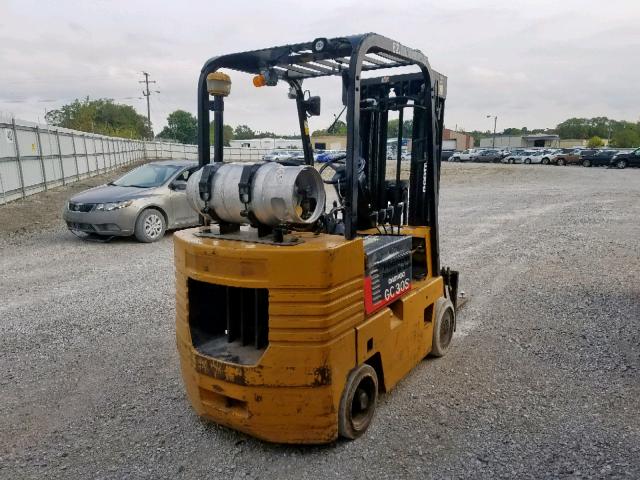 GC30S0603573 - 2000 FORK FORKLIFT YELLOW photo 4