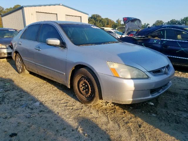 1HGCM56475A040006 - 2005 HONDA ACCORD LX SILVER photo 1