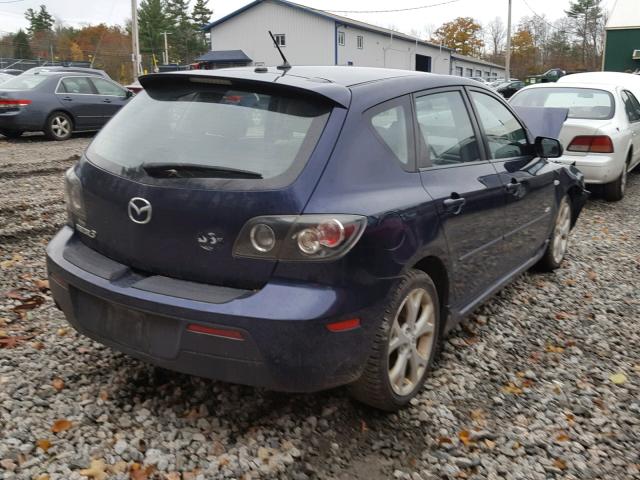 JM1BK344091205715 - 2009 MAZDA 3 S BLUE photo 4