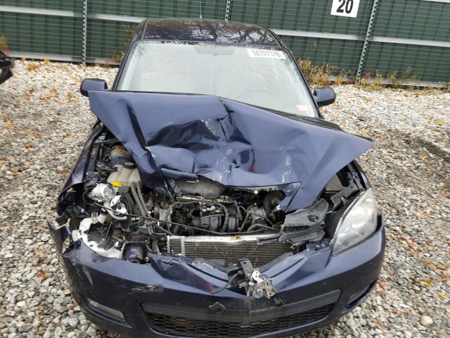 JM1BK344091205715 - 2009 MAZDA 3 S BLUE photo 9