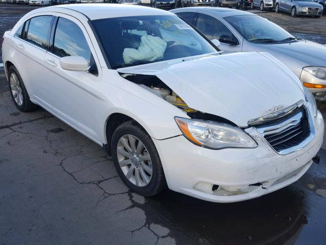 1C3BC1FB3BN548020 - 2011 CHRYSLER 200 TOURIN WHITE photo 1