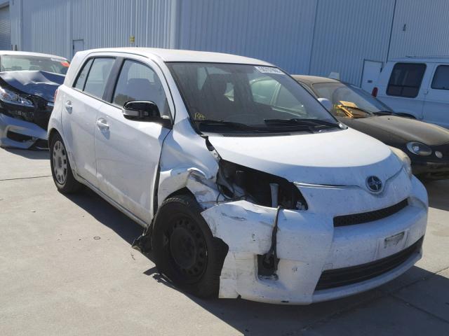 JTKKU4B46C1015517 - 2012 TOYOTA SCION XD WHITE photo 1