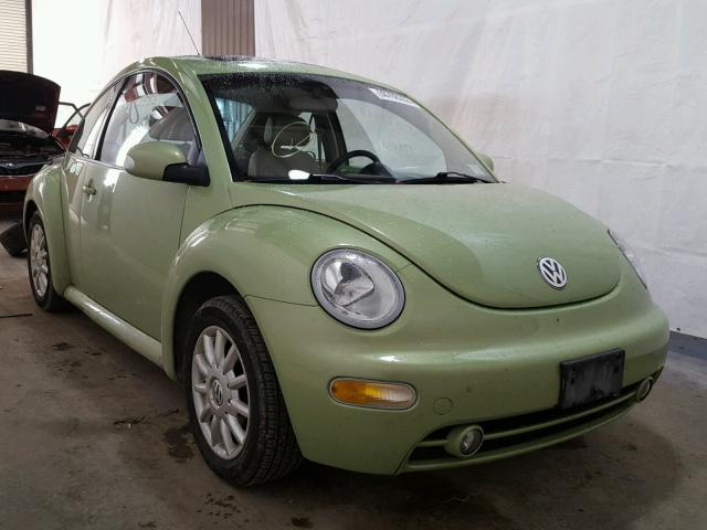 3VWCK31C74M403698 - 2004 VOLKSWAGEN NEW BEETLE GREEN photo 1