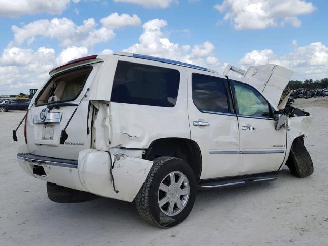 1GYFK63868R101022 - 2008 CADILLAC ESCALADE L WHITE photo 4