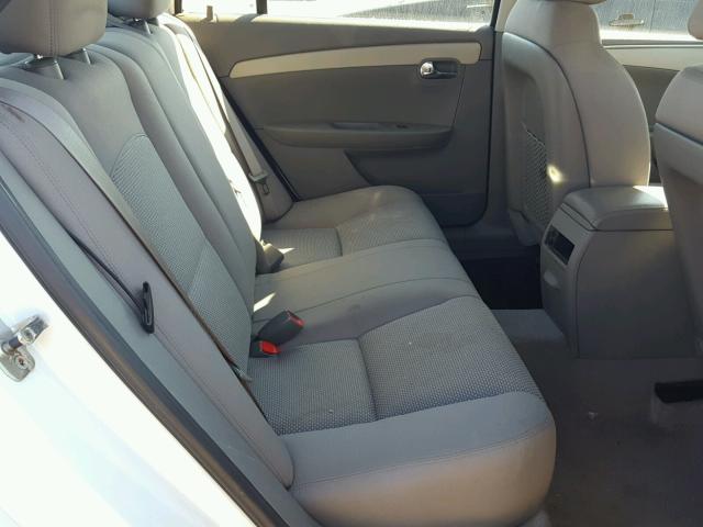 1G1ZC5E1XBF393186 - 2011 CHEVROLET MALIBU 1LT 白色 照片 6