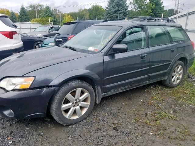 4S4BP62C277316026 - 2007 SUBARU OUTBACK OU GRAY photo 2