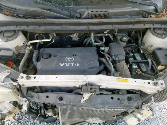 JTLKT334450192633 - 2005 TOYOTA SCION XB Weiß Foto 7