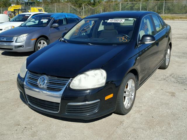 3VWCT71K46M851704 - 2006 VOLKSWAGEN JETTA TDI BLACK photo 2