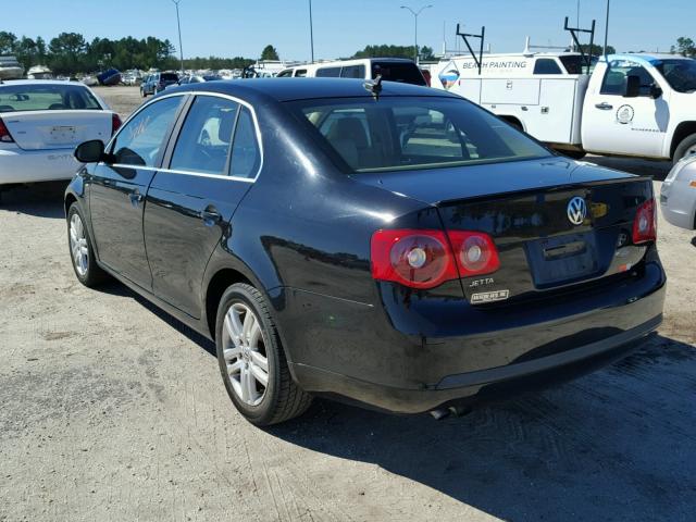 3VWCT71K46M851704 - 2006 VOLKSWAGEN JETTA TDI BLACK photo 3