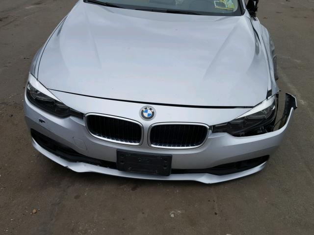 WBA8E5G58HNU22290 - 2017 BMW 320 XI SILVER photo 7