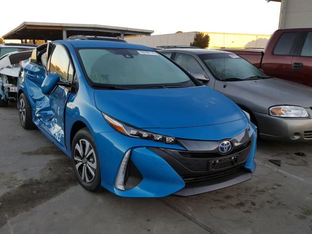 JTDKARFP2J3097667 - 2018 TOYOTA PRIUS PRIM 蓝色 照片 1