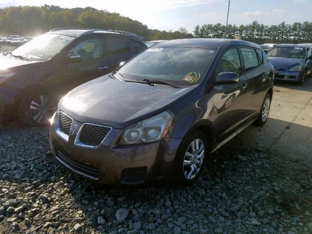 5Y2SP67849Z458989 - 2009 PONTIAC VIBE CHARCOAL photo 2